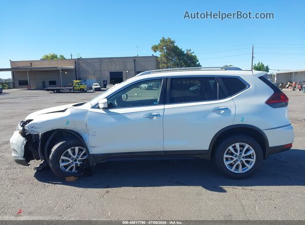 5N1AT2MV5KC845498 2019 NISSAN ROGUE Белый Панорамный вид салона 360°