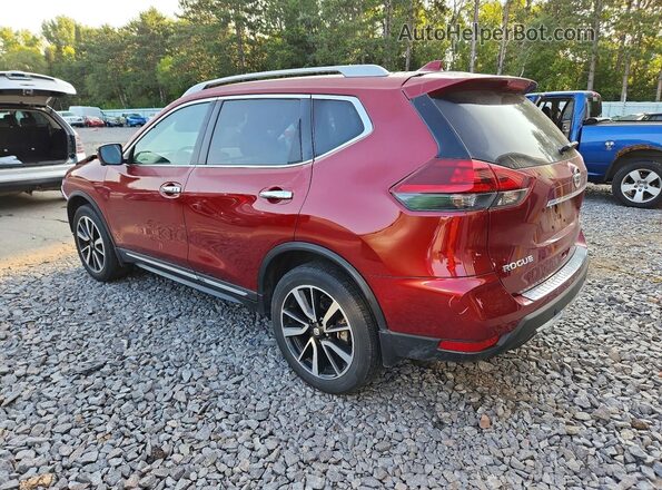 5N1AT2MV5LC787250 2020 NISSAN ROGUE Burgundy Tył lewy