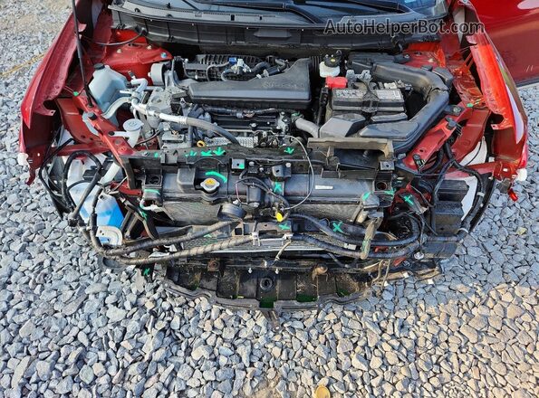 5N1AT2MV5LC787250 2020 NISSAN ROGUE Burgundy Widok komory silnika