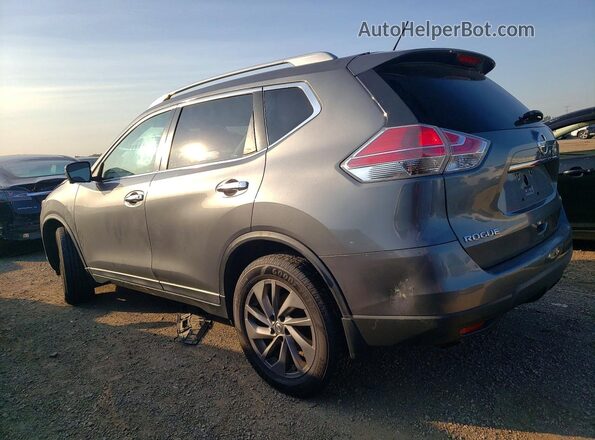 5N1AT2MV6GC736927 2016 NISSAN ROGUE Gray Rear left