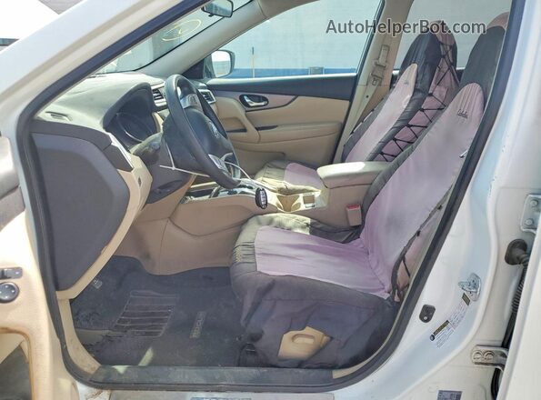 5N1AT2MV6GC769233 2016 NISSAN ROGUE White Vista interior delantera