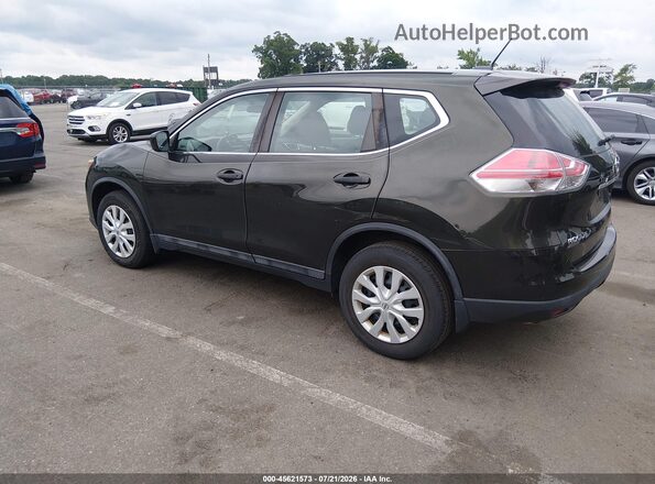 5N1AT2MV6GC828233 2016 NISSAN ROGUE Brown Հետևի ձախ