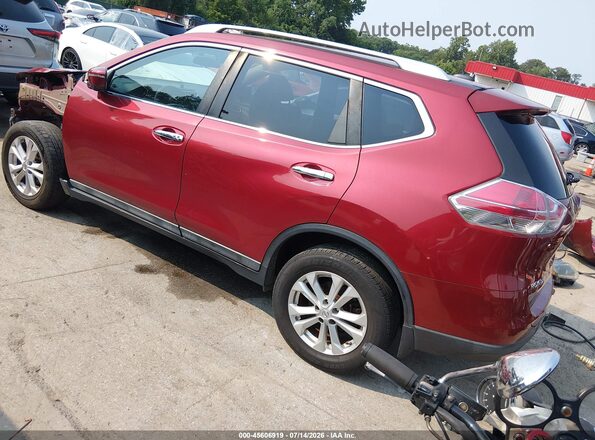5N1AT2MV6GC828359 2016 NISSAN ROGUE Red Tył lewy