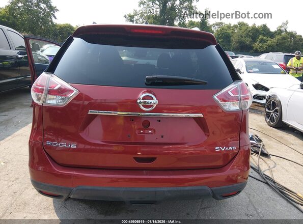5N1AT2MV6GC828359 2016 NISSAN ROGUE Red 