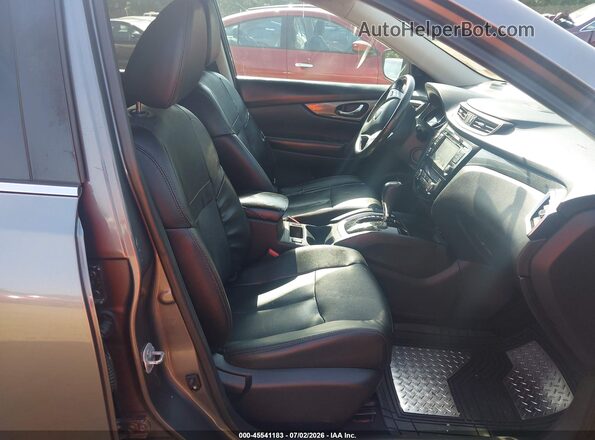 5N1AT2MV6GC846490 2016 NISSAN ROGUE Gray Front interior view