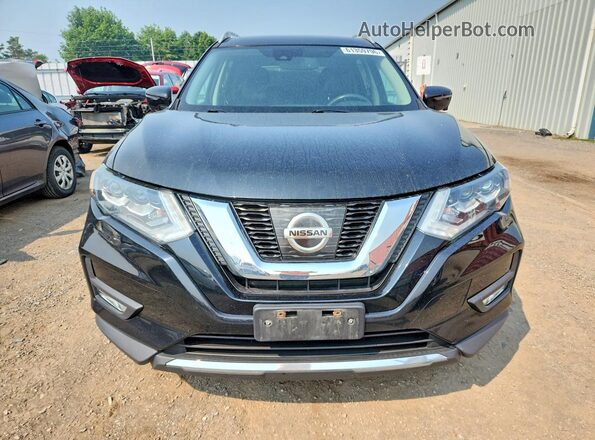 5N1AT2MV6HC759349 2017 NISSAN ROGUE Black Front view