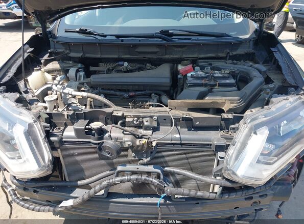 5N1AT2MV6HC780573 2017 NISSAN ROGUE Black Հետևի տեսք