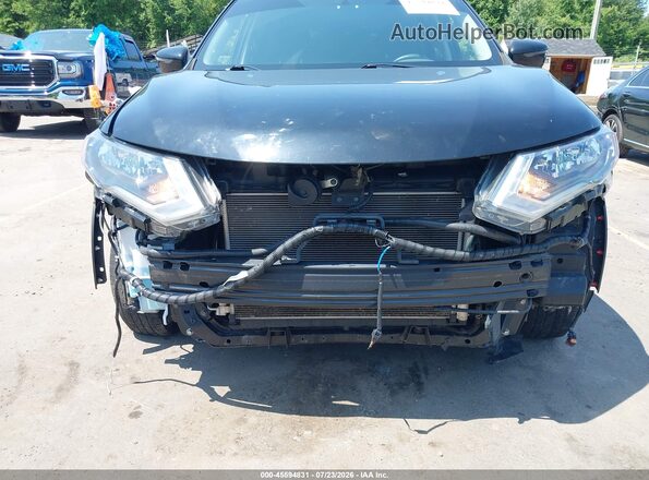 5N1AT2MV6HC780573 2017 NISSAN ROGUE Black Դիմացի տեսք