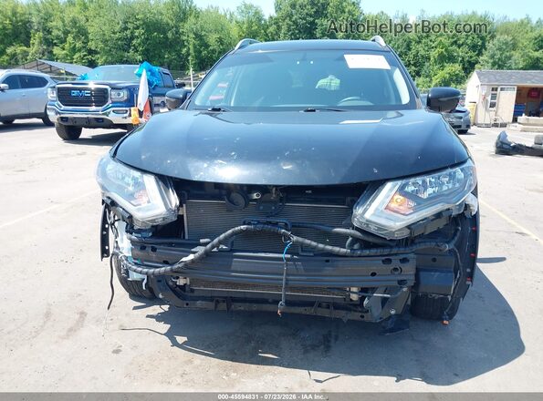 5N1AT2MV6HC780573 2017 NISSAN ROGUE Black Սարքավորումների վահանակի տեսք