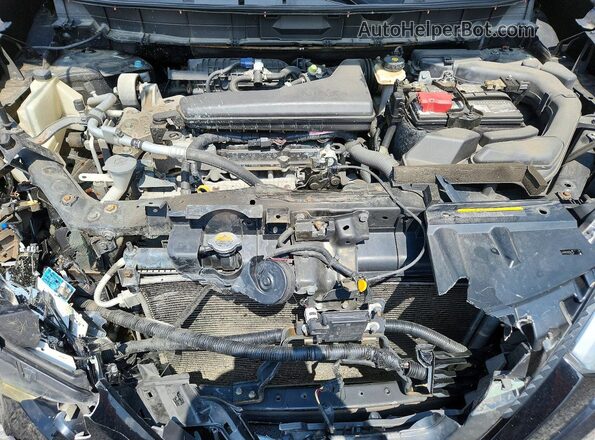 5N1AT2MV6HC860441 2017 NISSAN ROGUE Black Engine compartment view