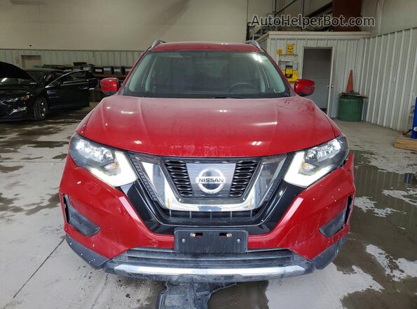 5N1AT2MV6HC875036 2017 NISSAN ROGUE Maroon Դիմացի տեսք