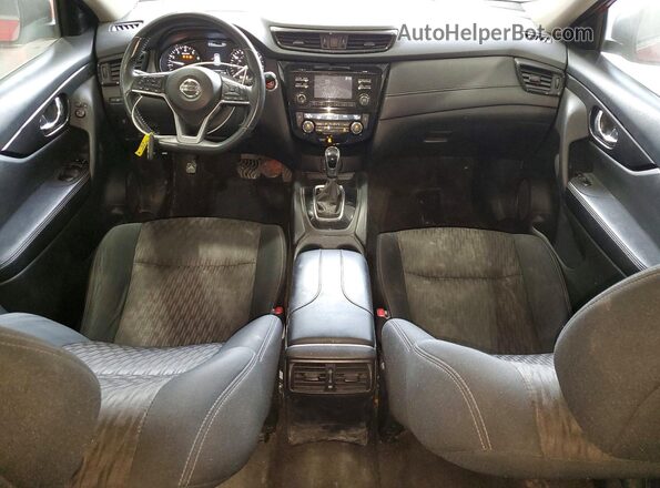 5N1AT2MV6HC875036 2017 NISSAN ROGUE Maroon Առջևի վահանակի տեսք