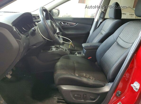 5N1AT2MV6HC875036 2017 NISSAN ROGUE Maroon Սալոնի դիմացի տեսք