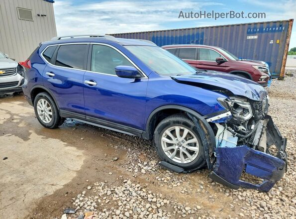 5N1AT2MV6JC725627 2018 NISSAN ROGUE Blue Front right