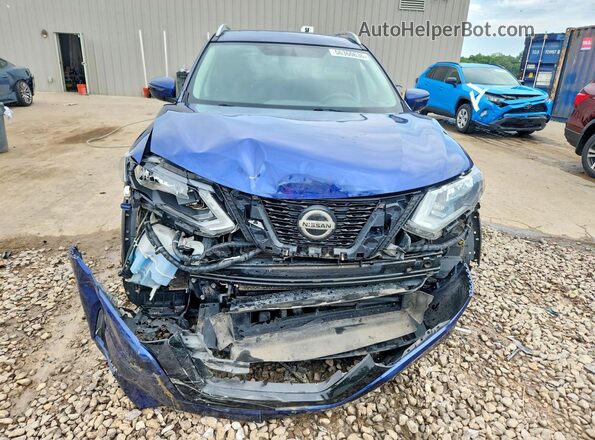 5N1AT2MV6JC725627 2018 NISSAN ROGUE Blue Front view