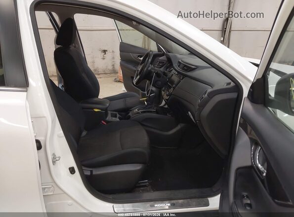 5N1AT2MV6JC727880 2018 NISSAN ROGUE White Widok wnętrza z przodu
