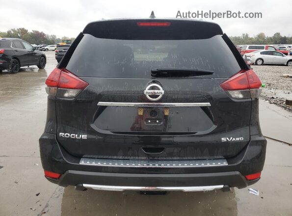 5N1AT2MV6JC768462 2018 NISSAN ROGUE Black Widok z tyłu