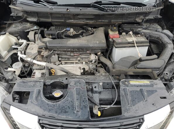 5N1AT2MV6JC768462 2018 NISSAN ROGUE Black Widok wnętrza z tyłu