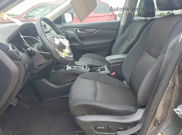 5N1AT2MV6JC788405 2018 NISSAN ROGUE Серый Вид салона спереди