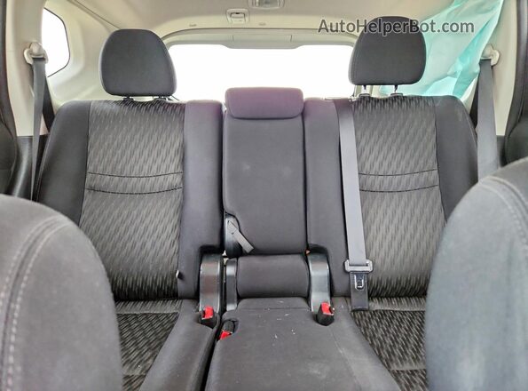 5N1AT2MV6JC788405 2018 NISSAN ROGUE Серый Вид задних сидений