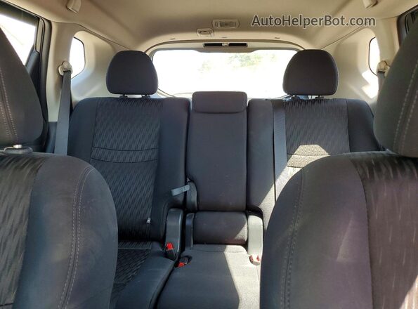 5N1AT2MV6JC789294 2018 NISSAN ROGUE Black Հետևի նստատեղերի տեսք
