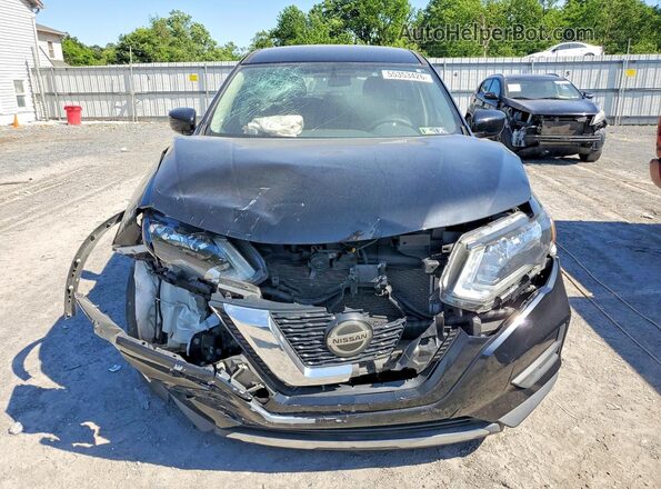 5N1AT2MV6JC789294 2018 NISSAN ROGUE Black Դիմացի տեսք
