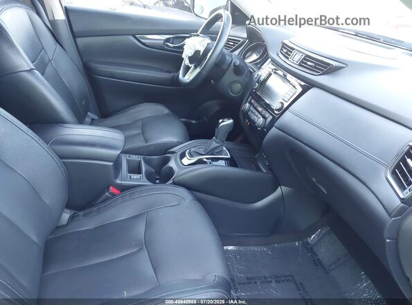 5N1AT2MV6JC814906 2018 NISSAN ROGUE Gray Widok wnętrza z przodu