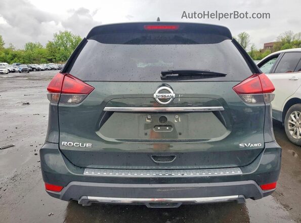 5N1AT2MV6JC844598 2018 NISSAN ROGUE Green Հետևի տեսք