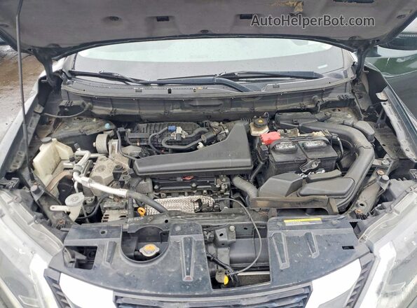 5N1AT2MV6JC844598 2018 NISSAN ROGUE Green Շարժիչի բաժամունքի տեսք