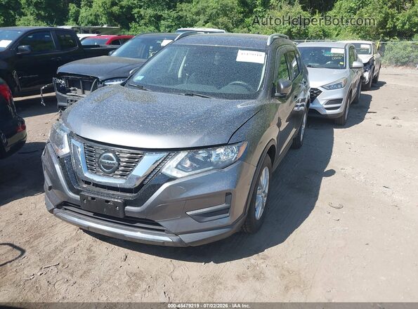 5N1AT2MV6KC734992 2019 NISSAN ROGUE Серый Передняя левая четверть