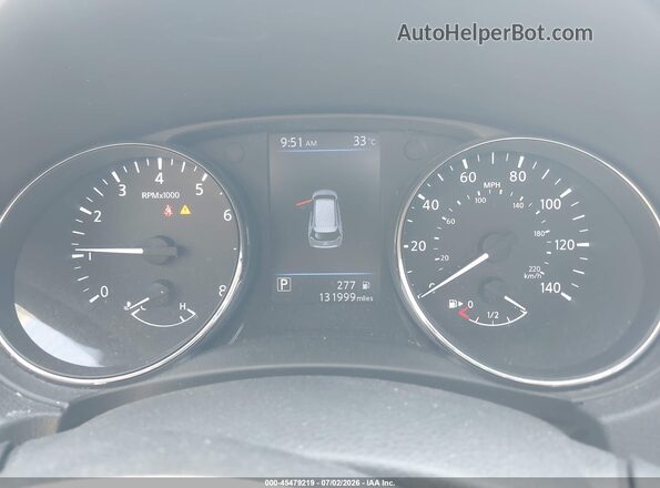 5N1AT2MV6KC734992 2019 NISSAN ROGUE Серый Вид задних сидений