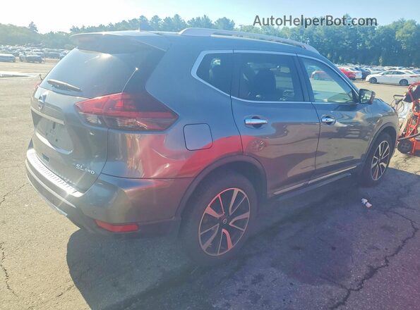 5N1AT2MV6KC808847 2019 NISSAN ROGUE Gray Rear right