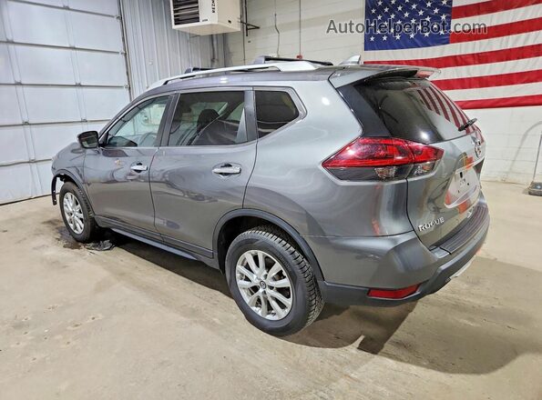 5N1AT2MV6KC818794 2019 NISSAN ROGUE Серый Задняя левая четверть