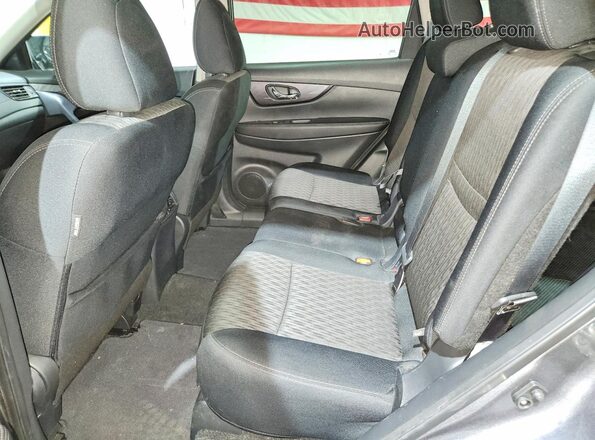 5N1AT2MV6KC818794 2019 NISSAN ROGUE Серый Вид задней части салона