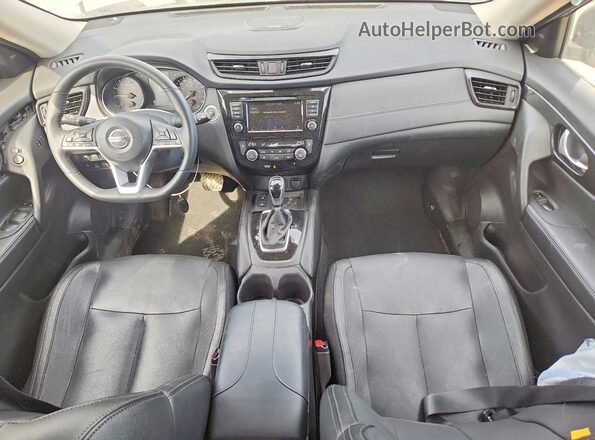 5N1AT2MV6KC834767 2019 NISSAN ROGUE Gray წინა პანელის ხედი