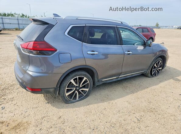 5N1AT2MV6KC834767 2019 NISSAN ROGUE Gray უკანა მარჯვენა