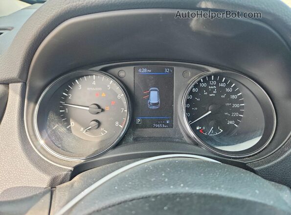 5N1AT2MV6KC834767 2019 NISSAN ROGUE Gray ხელსაწყოთა პანელის ხედი