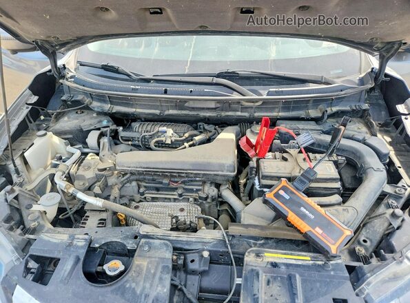 5N1AT2MV6KC834767 2019 NISSAN ROGUE Gray ძრავის განყოფილების ხედი