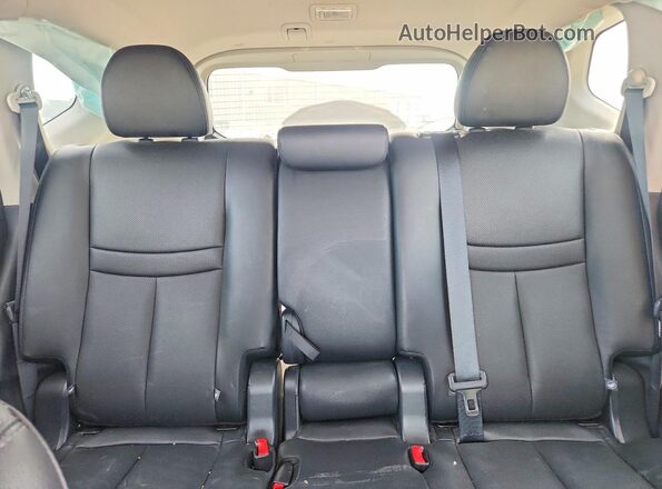 5N1AT2MV6KC834767 2019 NISSAN ROGUE Gray უკანა სავარძლების ხედი