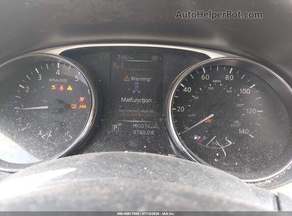 5N1AT2MV7GC736452 2016 NISSAN ROGUE White Հետևի նստատեղերի տեսք