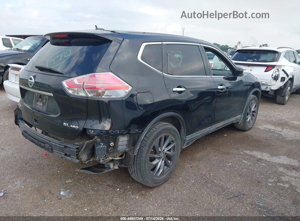 5N1AT2MV7GC739397 2016 NISSAN ROGUE Black Trasero derecho