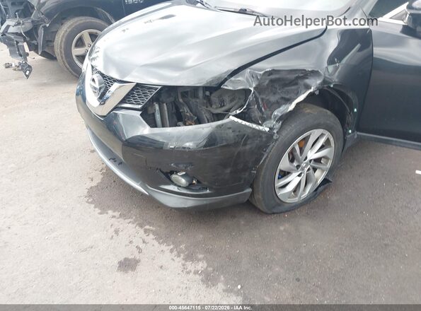 5N1AT2MV7GC740971 2016 NISSAN ROGUE Black Вид спереду