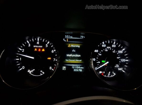 5N1AT2MV7GC741523 2016 NISSAN ROGUE Silver Instrument cluster view