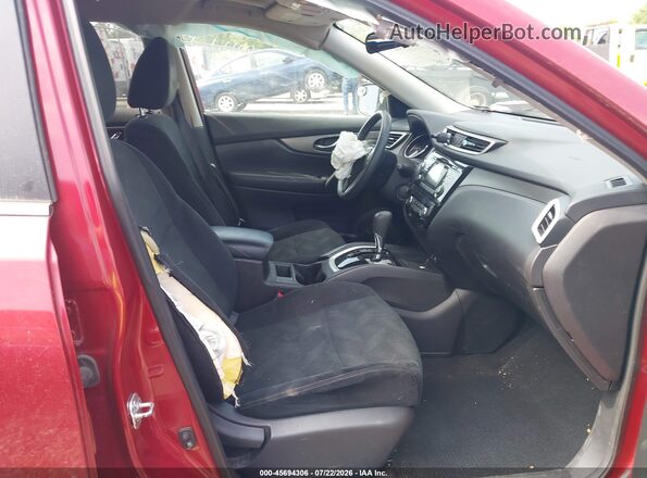 5N1AT2MV7GC771492 2016 NISSAN ROGUE Red Սալոնի դիմացի տեսք