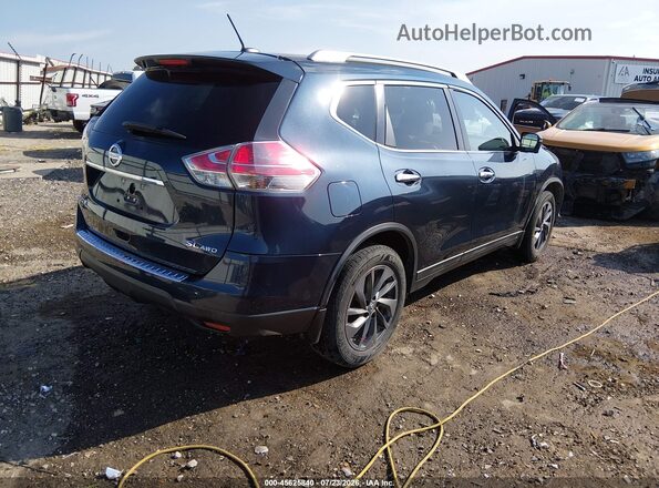 5N1AT2MV7GC774067 2016 NISSAN ROGUE Blue Задня права чверть