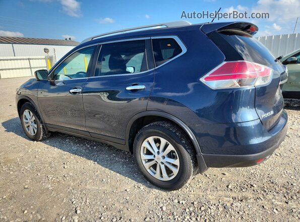 5N1AT2MV7GC826300 2016 NISSAN ROGUE Blue Tył lewy