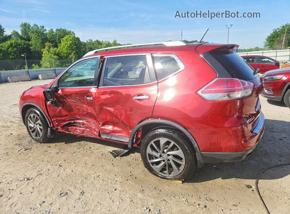 5N1AT2MV7GC872970 2016 NISSAN ROGUE Brown Задня ліва чверть