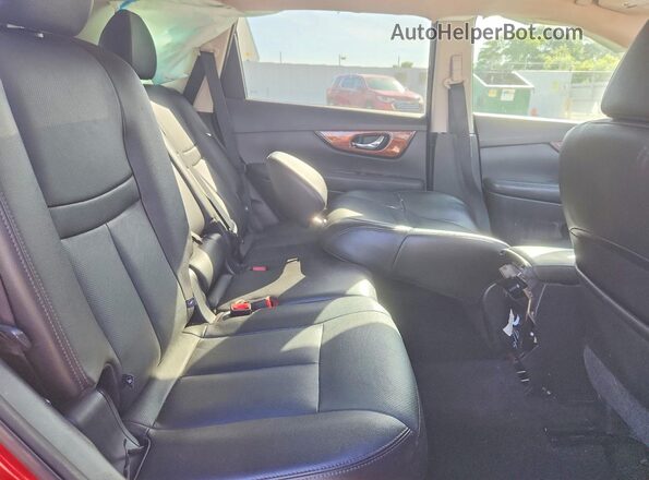 5N1AT2MV7GC872970 2016 NISSAN ROGUE Brown Вид задньої частини салону