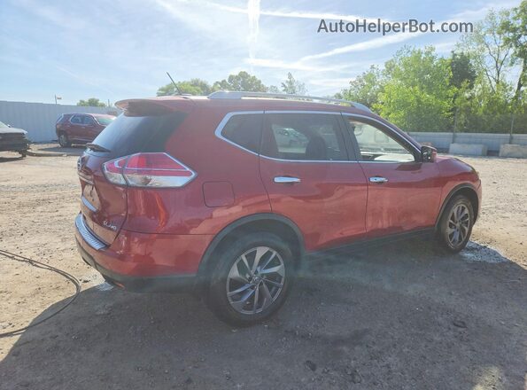 5N1AT2MV7GC872970 2016 NISSAN ROGUE Brown Задня права чверть