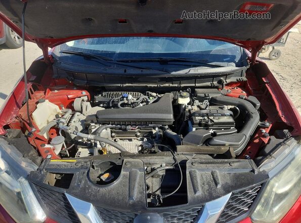 5N1AT2MV7GC872970 2016 NISSAN ROGUE Brown Вид підкапотного простору
